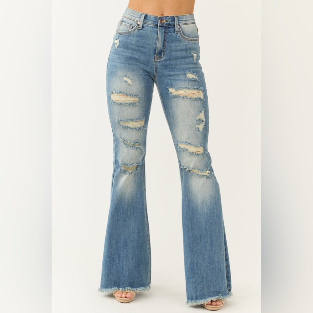 Special A Tummy Control Bootcut Flare Jeans
